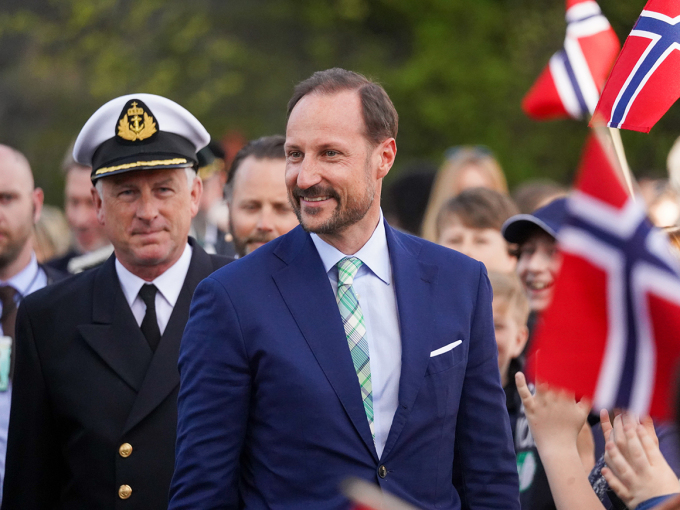 Kronprins Haakon ankommer Brevik. Foto: Liv Anette Luane, Det kongelige hoff